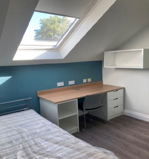 Jennor student accommodation room fit out - Daisy Bank Villas