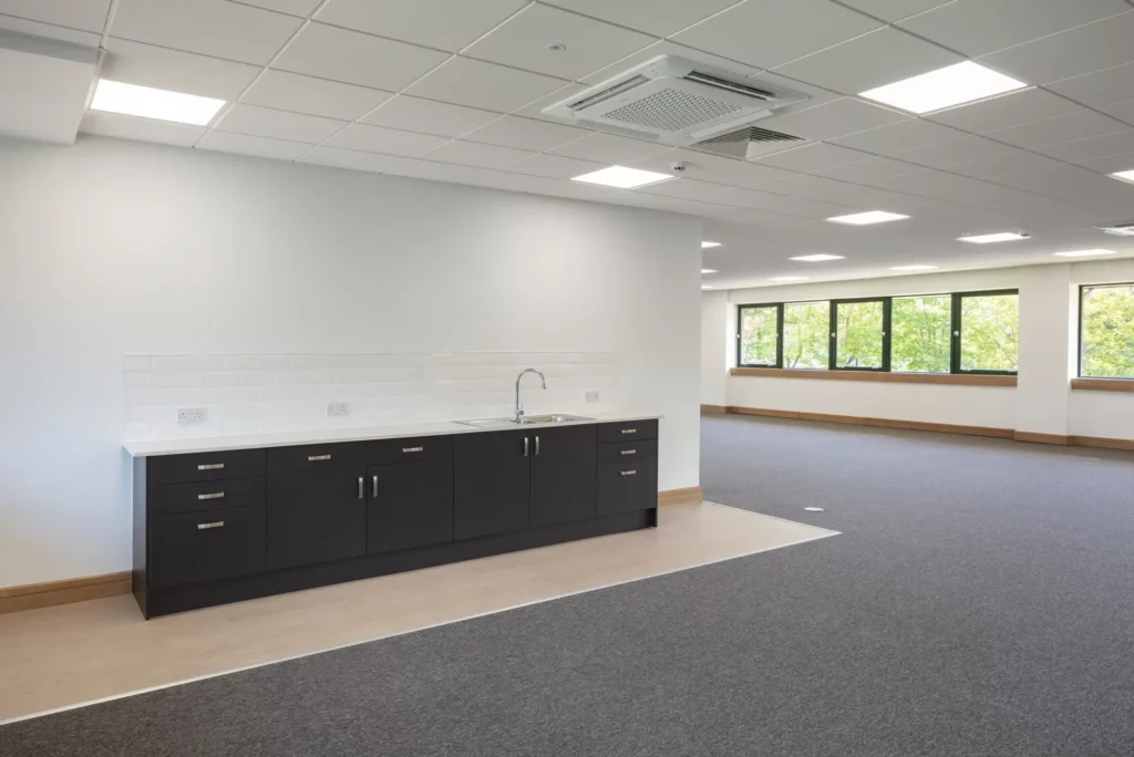 Office fit out with kitchen in Newcastle - Jennor
